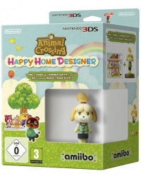 ANIMAL CROSSING - HAPPY HOME DESIGNER + AMIIBO ISABELLE (SUMMER OUTFIT) 3DS