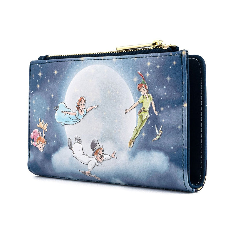 DISNEY - PORTE-MONNAIE PETER PAN SECOND STAR GLOW BY LOUNGEFLY 16*10cm