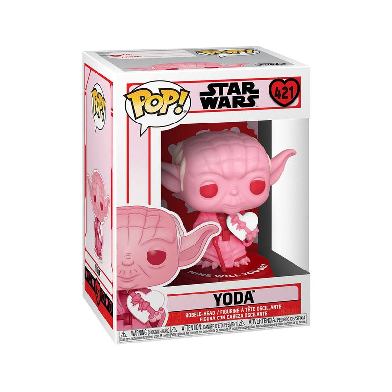 Star Wars Valentines Pop! Star Wars Vinyl Figurine Yoda W/Heart 9 Cm
