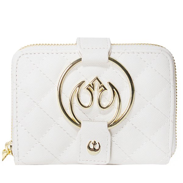 Star Wars By Loungefly Porte-Monnaie White Gold Rebel 15*10CM