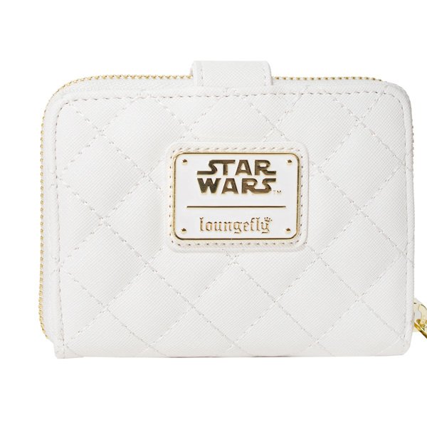 Star Wars By Loungefly Porte-Monnaie White Gold Rebel 15*10CM
