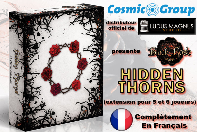 Ludus Magnus Studio - Black Rose War Hidden Thorns - Français