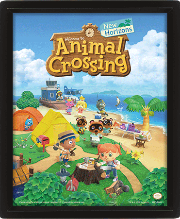 Pyramid International - Animal Crossing Poster 3D