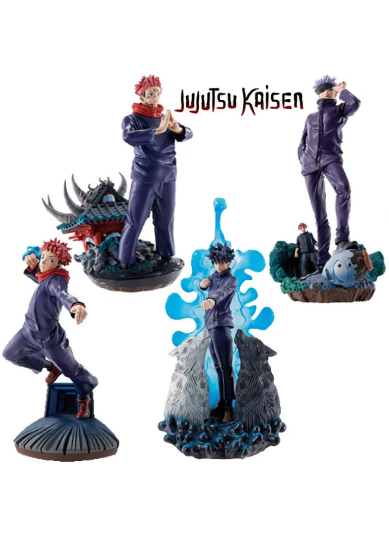 Jujutsu Kaisen Petitrama Series Assort 4 Pcs Vol 1 9cm