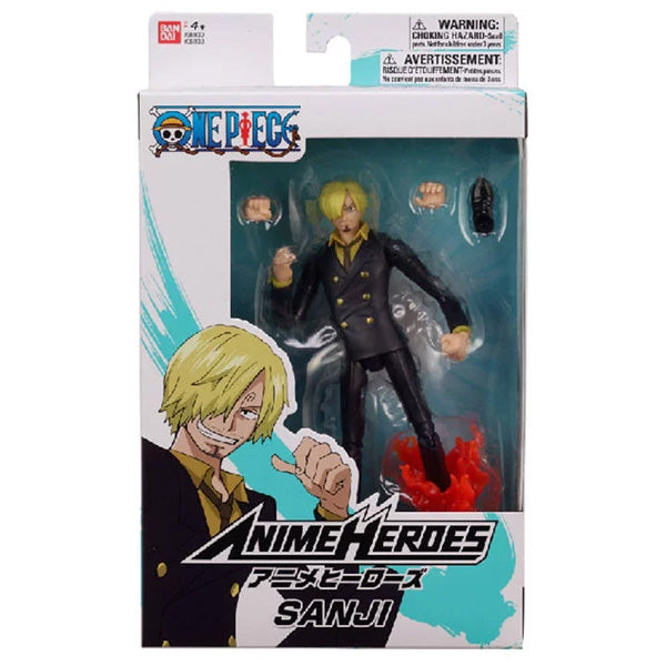 Banpresto - One Piece Anime Heroes Sanji 17Cm