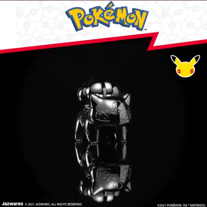 Pokémon 25E Anniversaire Assortiment Figurines Select Battle Version Argent Set A 7 Cm (6)