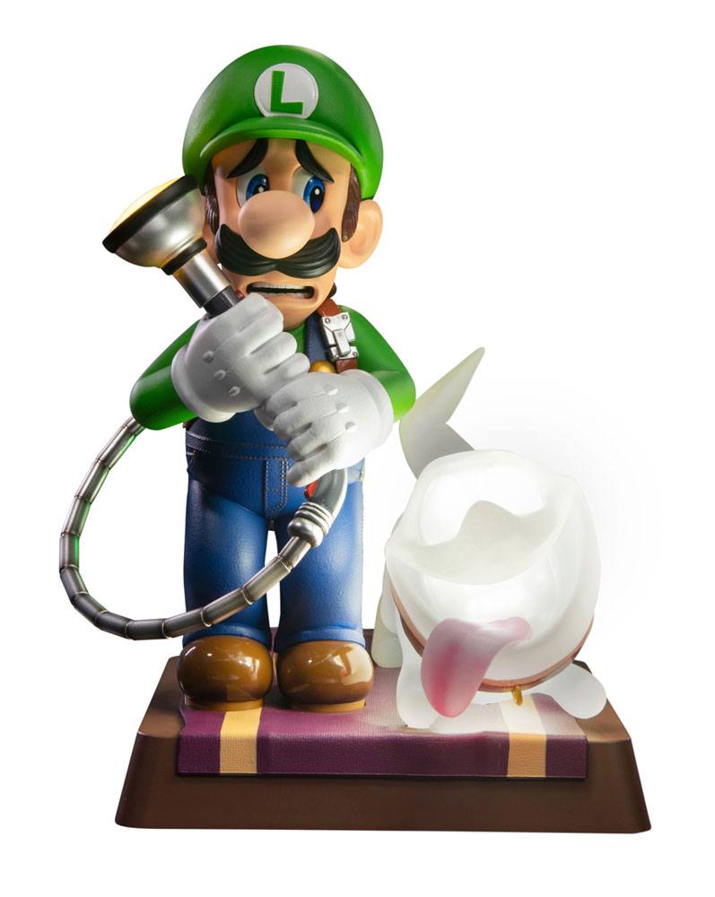 First 4 Figures - Luigi'S Mansion 3 Statuette Pvc Luigi & Polterpup Collector'S Edition 23 Cm