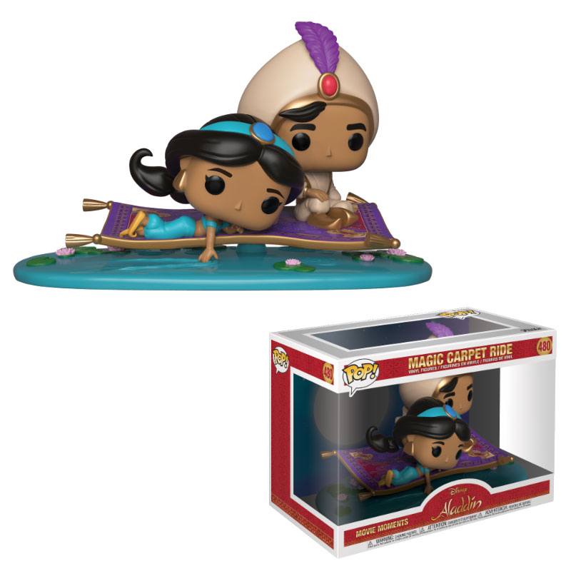 Funko - Pack Aladdin 2 Pop! Movie Moments Vinyl Bobble Head Magic Carpet Ride 9 Cm