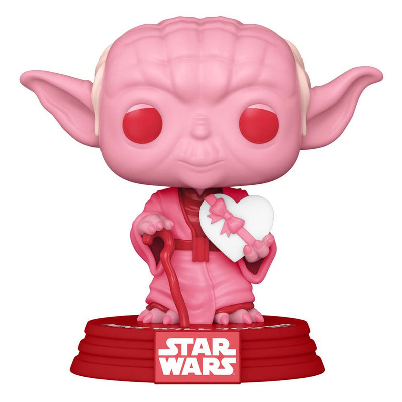 Star Wars Valentines Pop! Star Wars Vinyl Figurine Yoda W/Heart 9 Cm