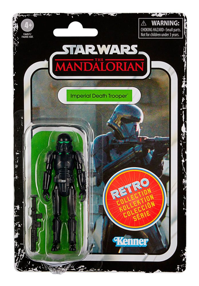 Star Wars The Mandalorian Retro Collection figurine 2022 Imperial Death Trooper 10 cm